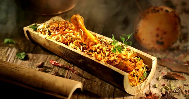 Bamboo Chicken Biriyani