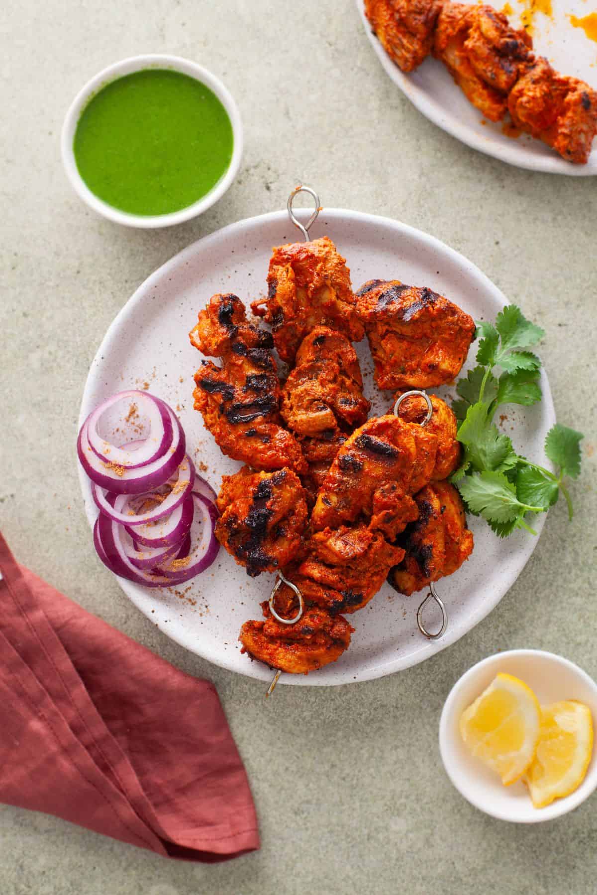 Tandoori Chicken Kabab (1 pc)