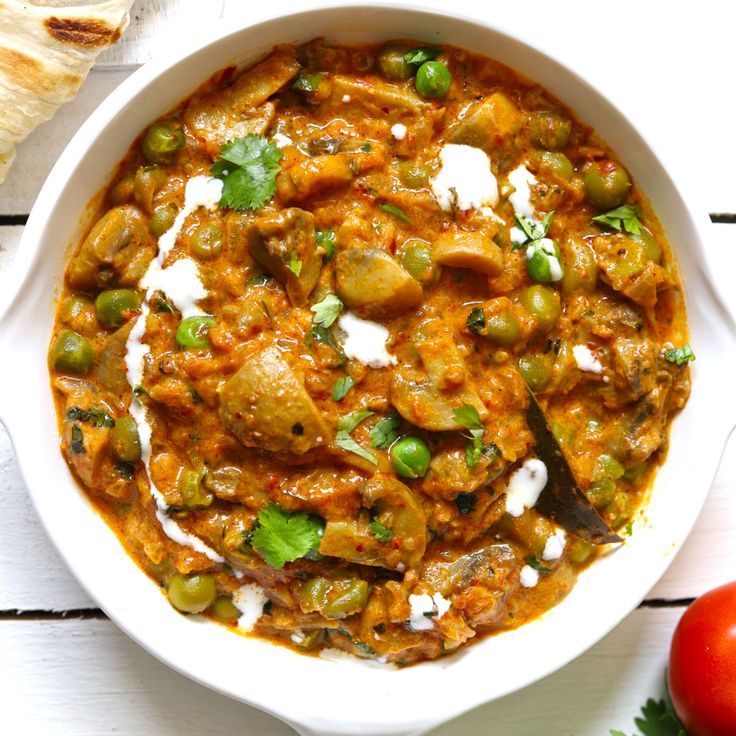 Mushroom Kadhai