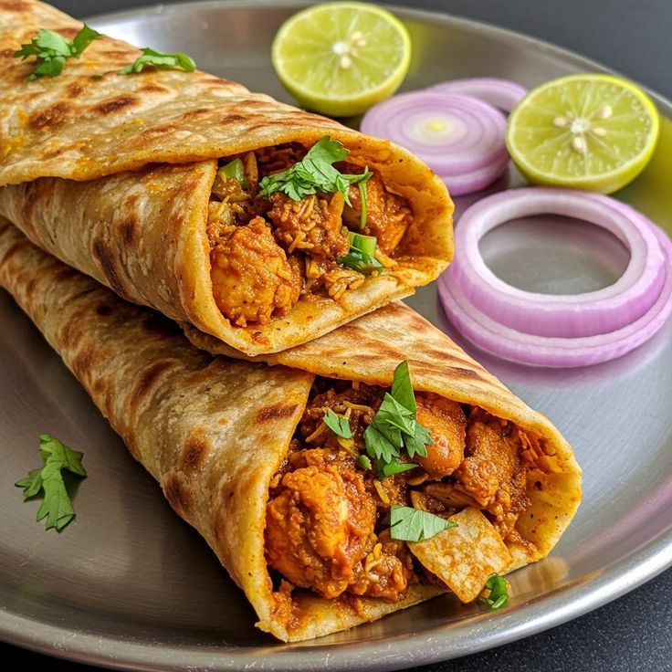 Double Egg Chicken Roll